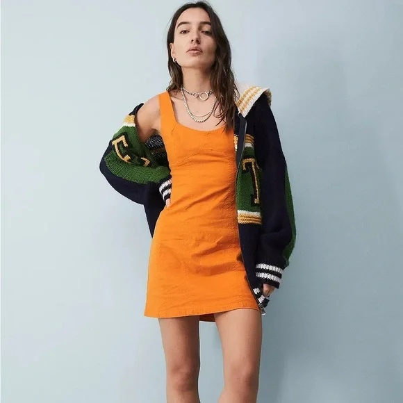 Urban Outfitters | Dresses | Urban Outfitters Linen Margarita Mini Dress |  Poshmark